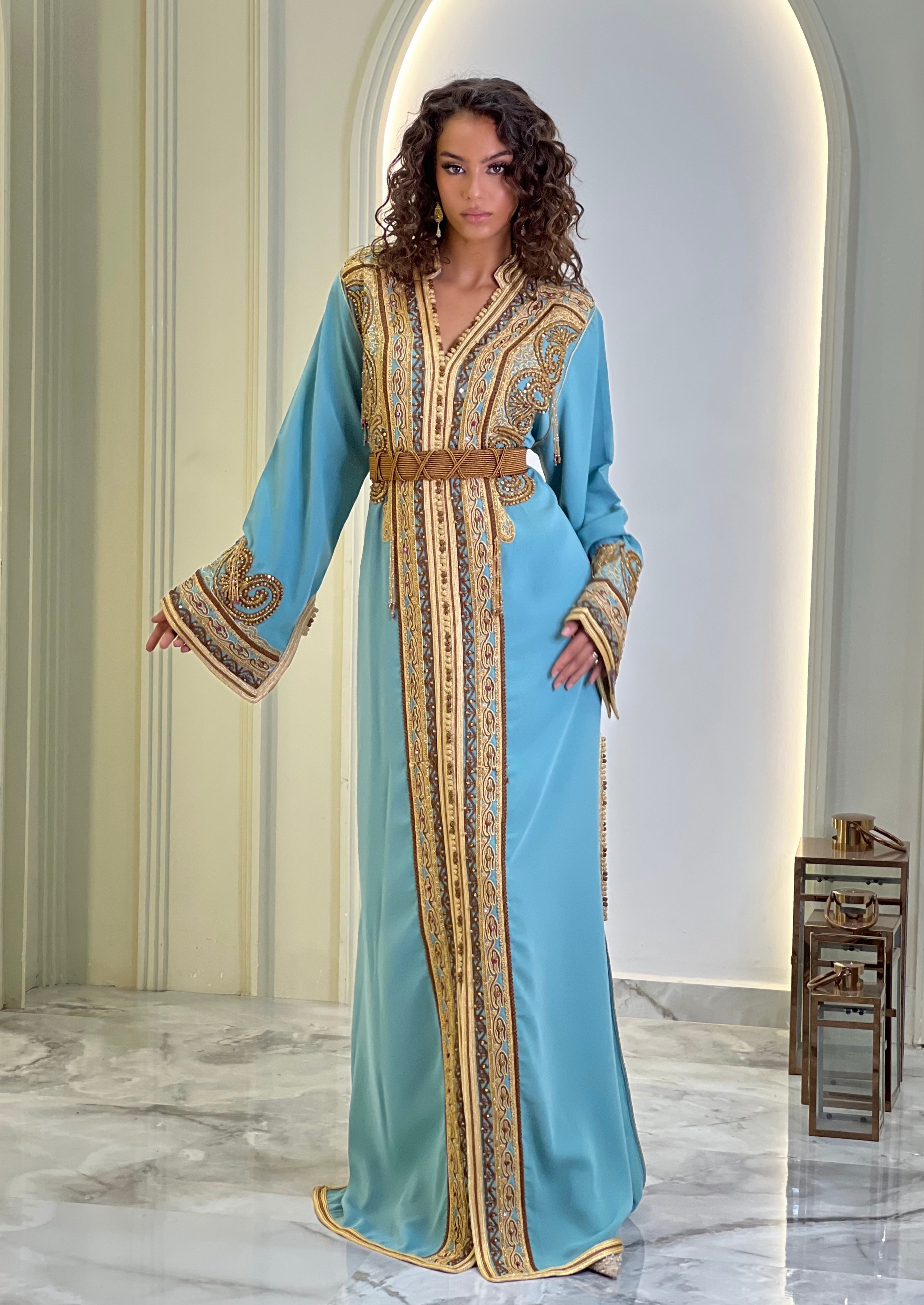 Kaftan Indie Light Blue