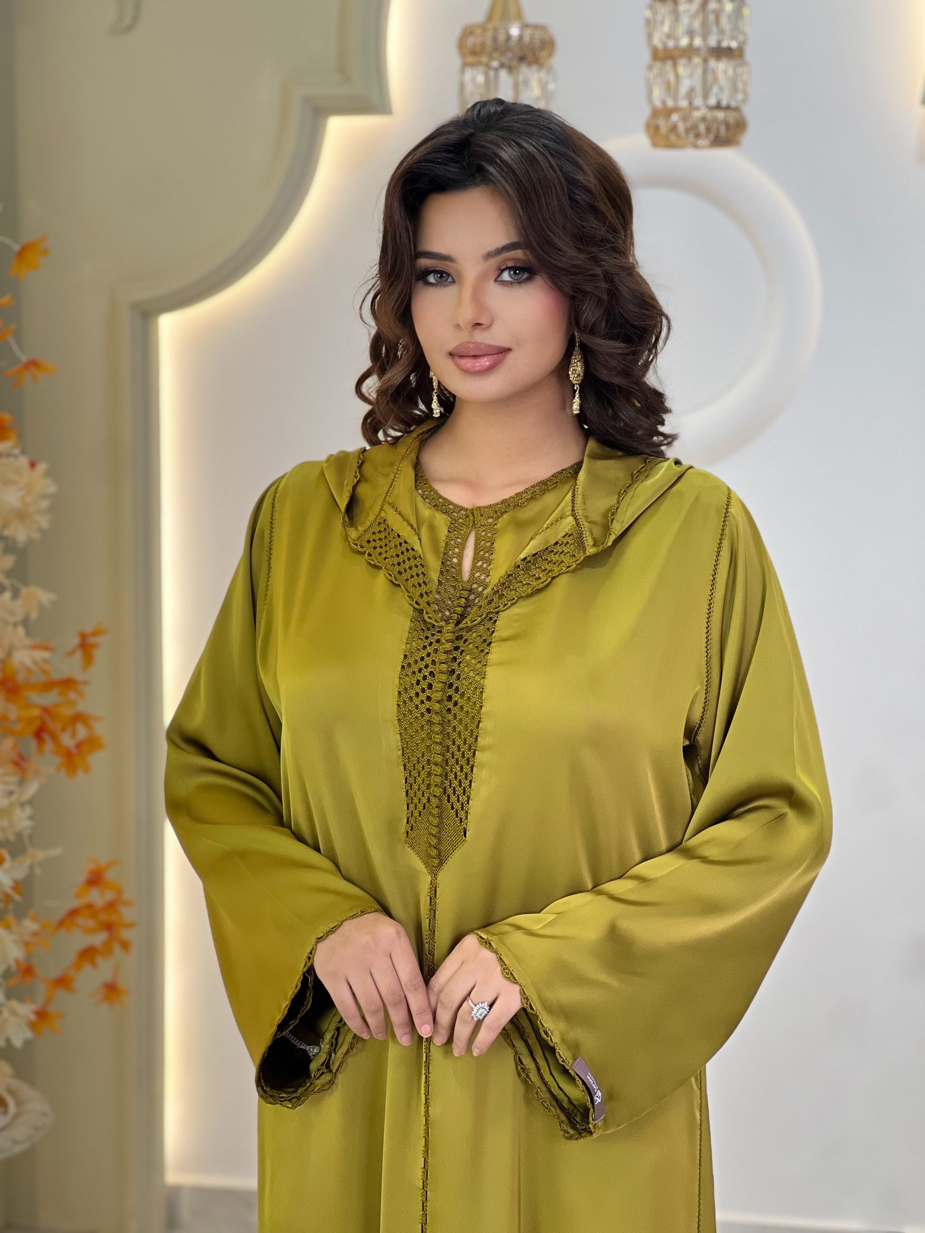 Jellaba Dayane Mustard