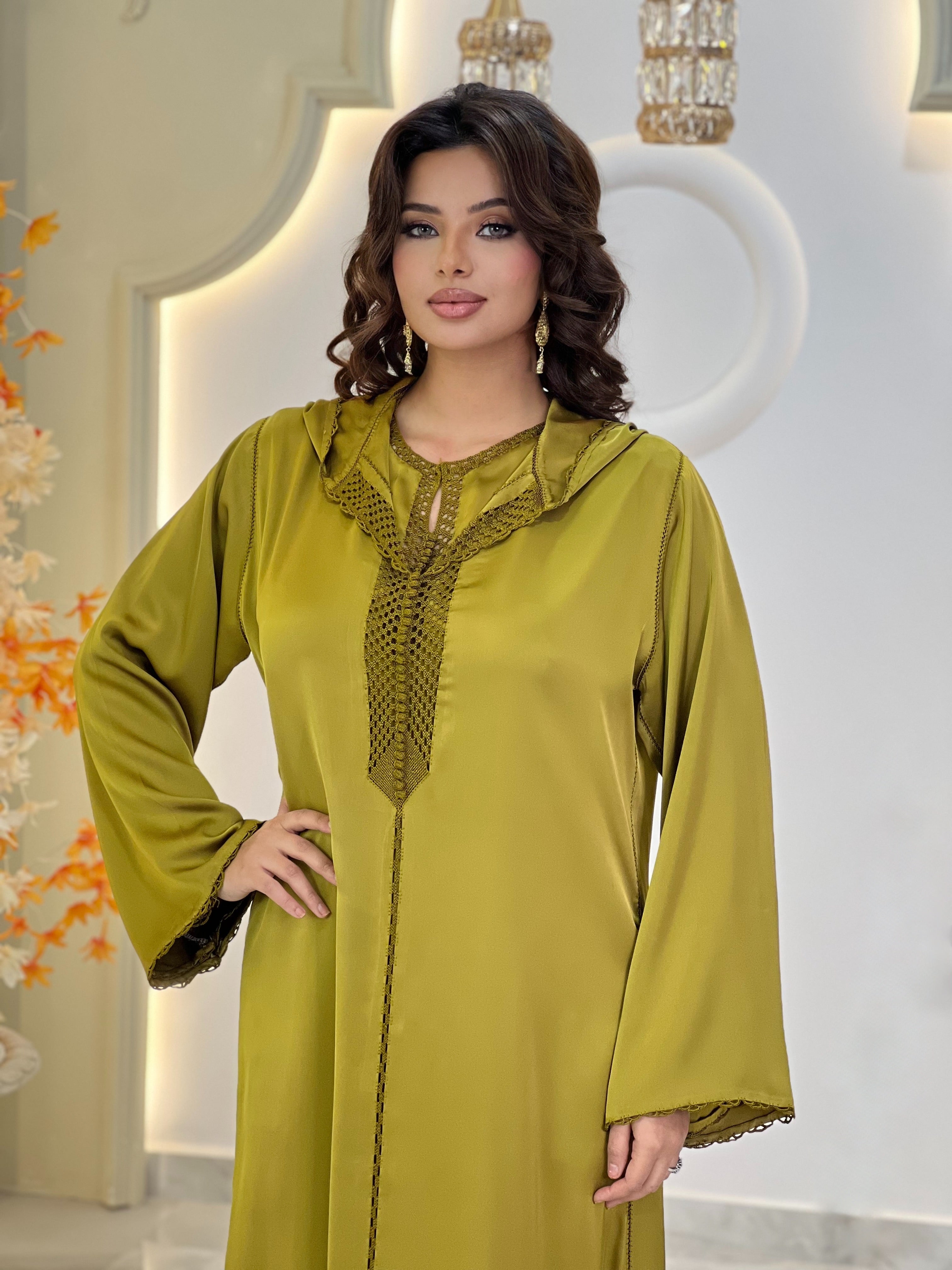 Jellaba Dayane Mustard