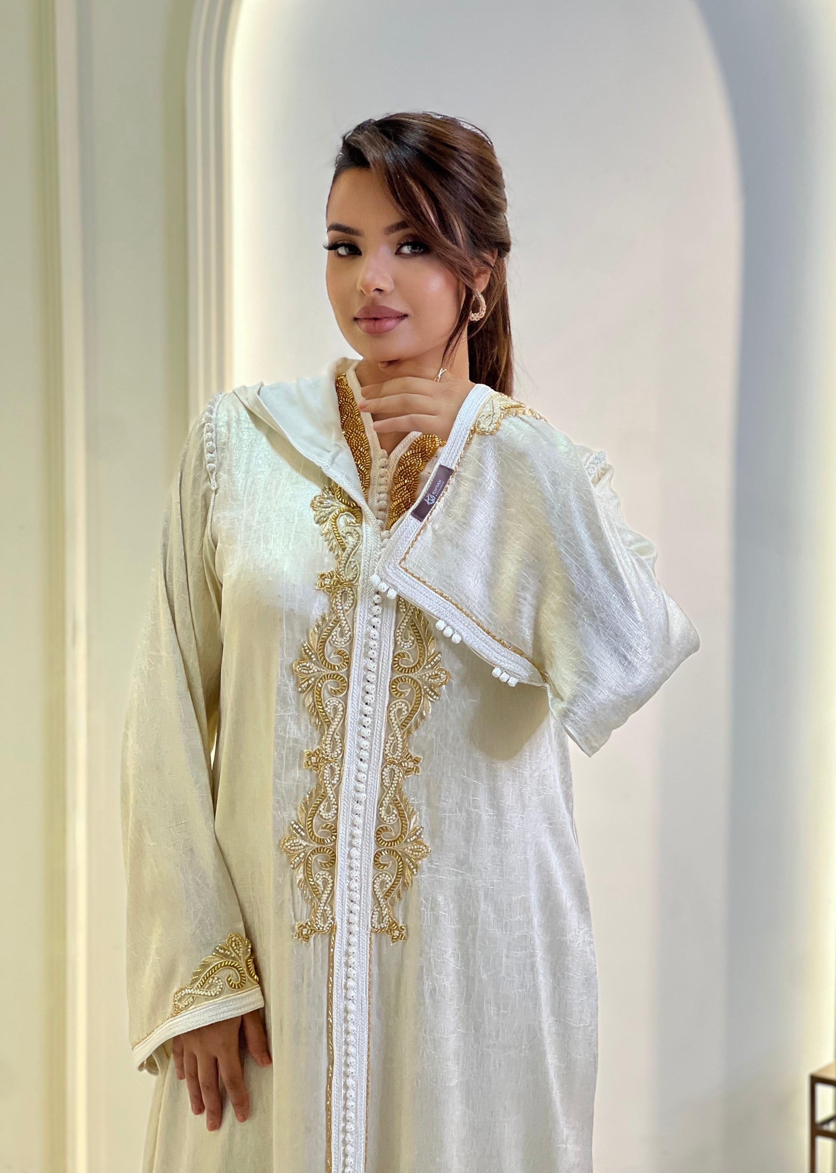 Jellaba Aranel Pearl Ivory