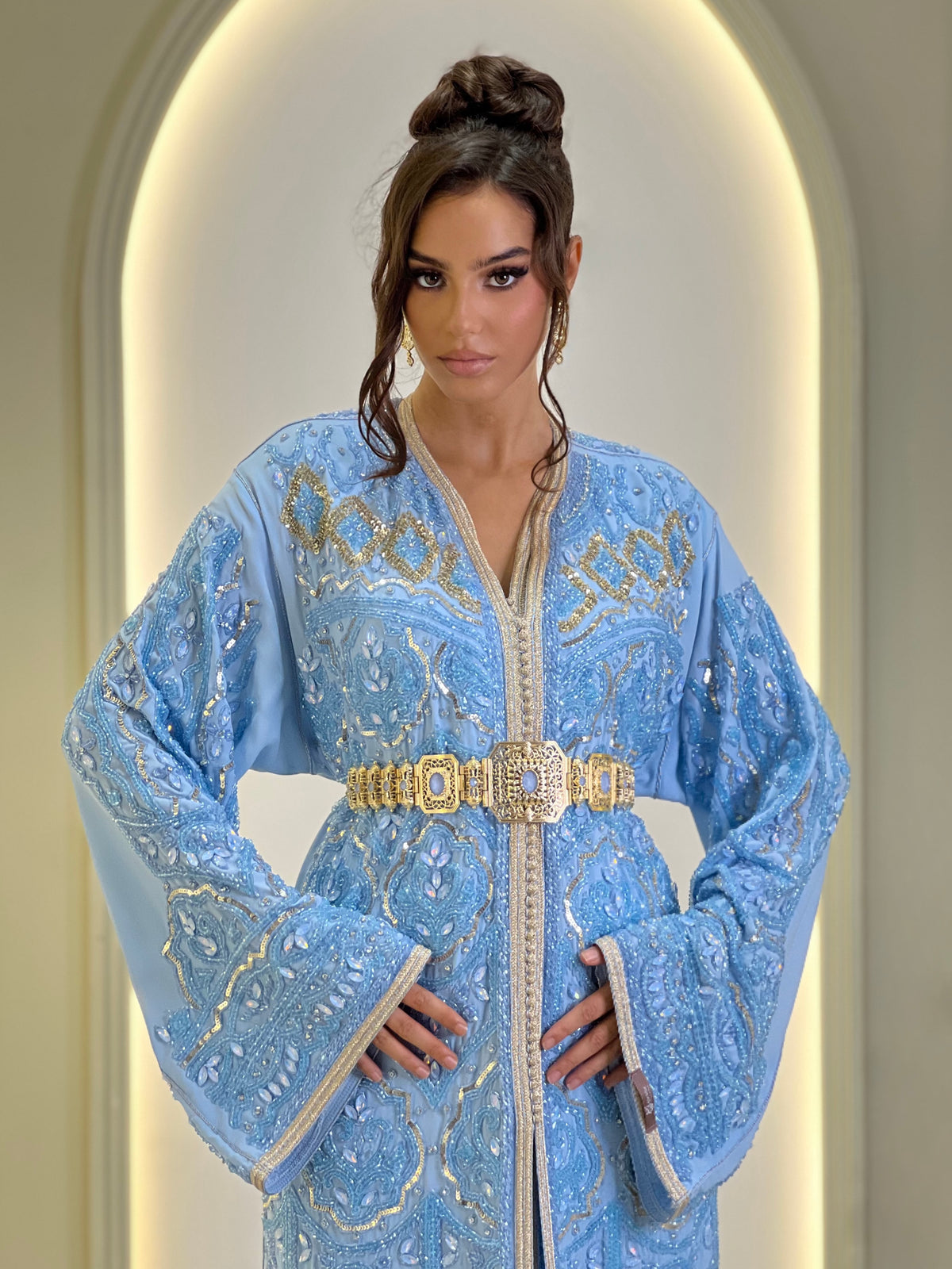 Exclusive Takchita Alma light blue