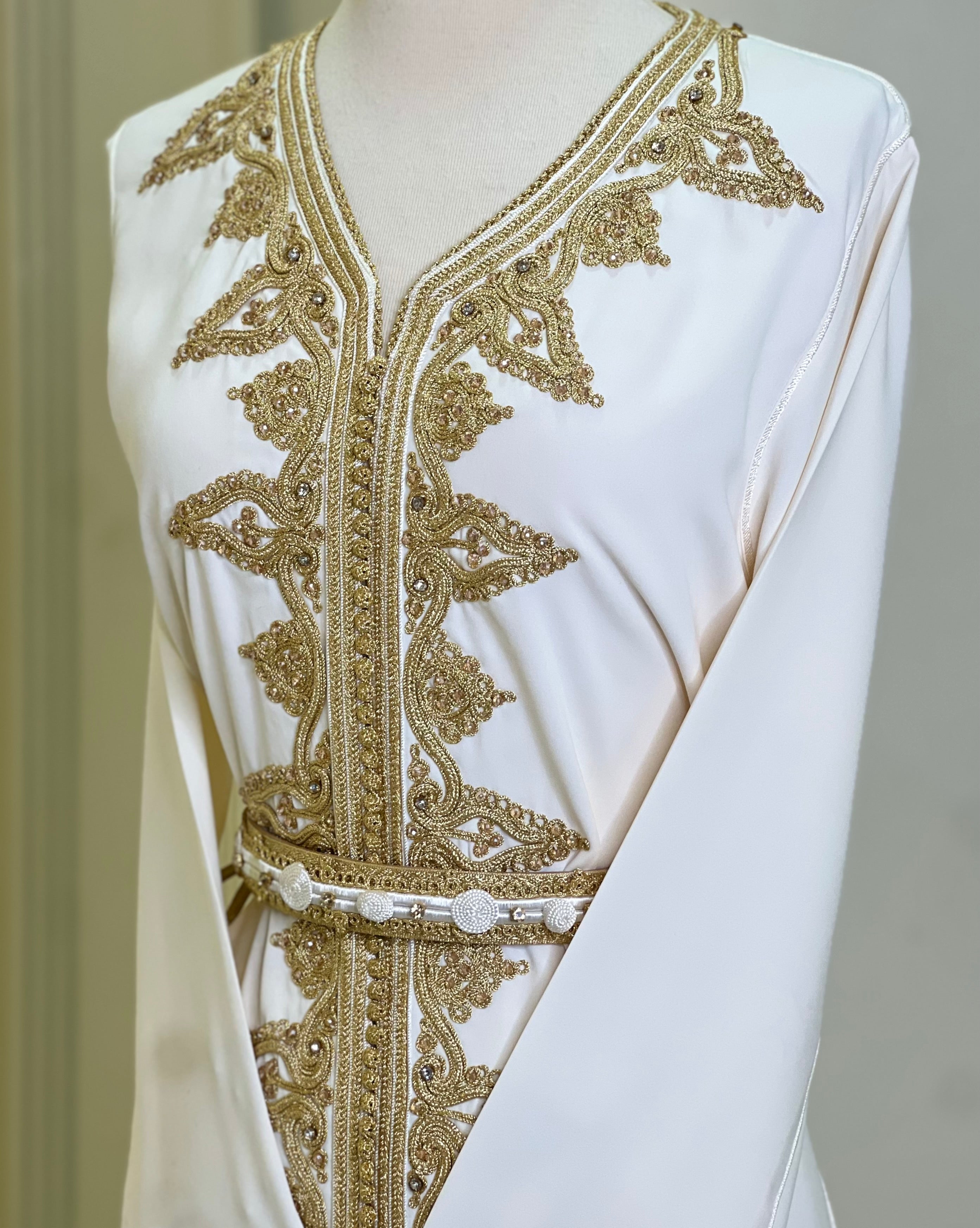 Kaftan Manal White