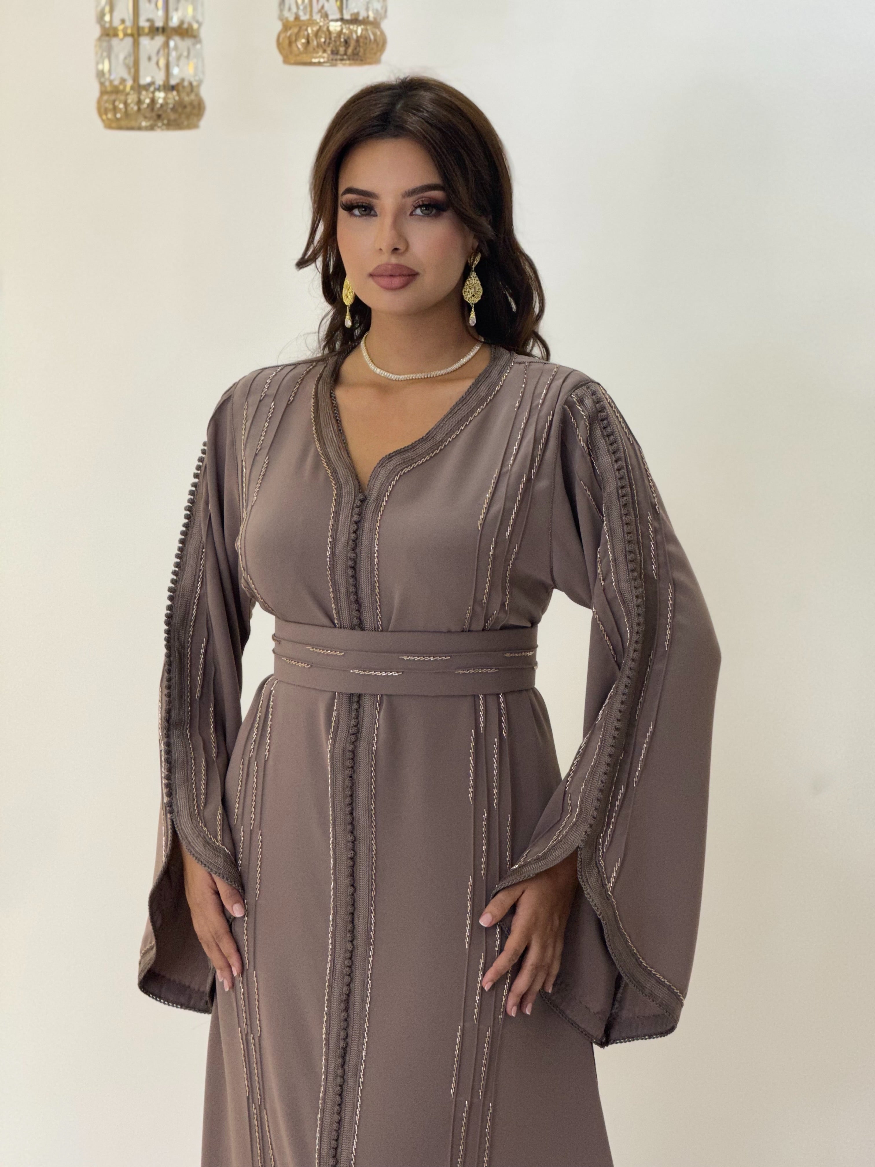 Caftan Malika Taupe