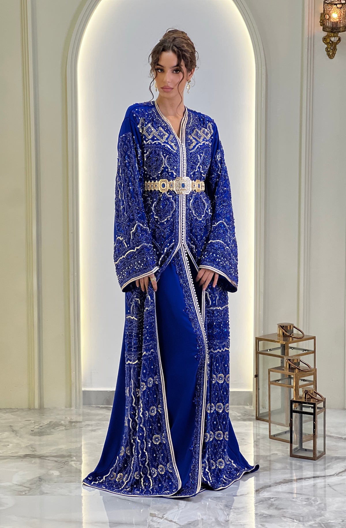 Exclusive Takchita Alma Royal blue