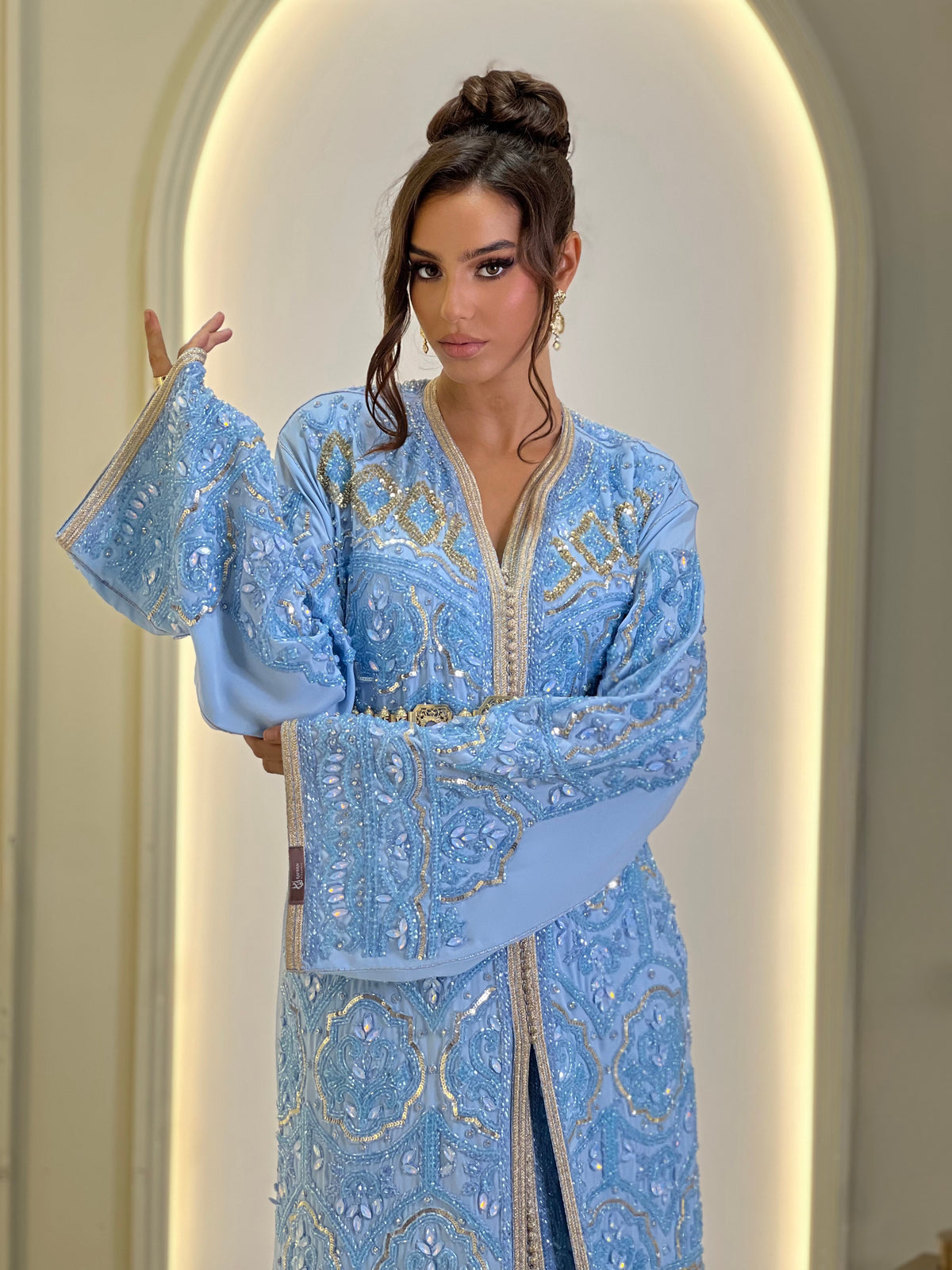 Exclusive Takchita Alma light blue