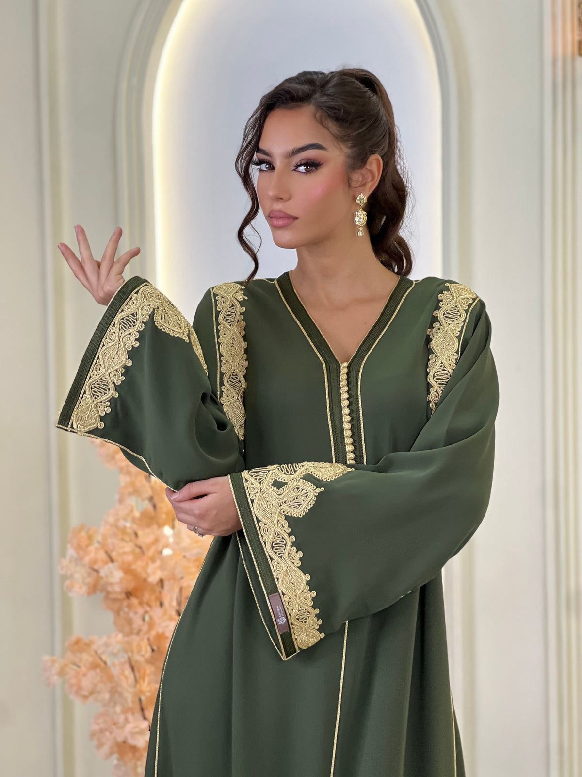 Lilia, Moroccan kaftan – view 3 | Kaftan Elegance