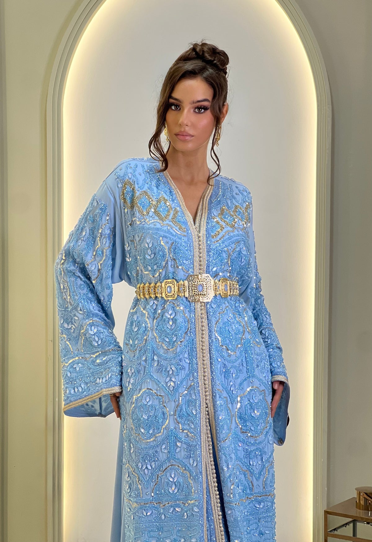 Exclusive Takchita Alma light blue