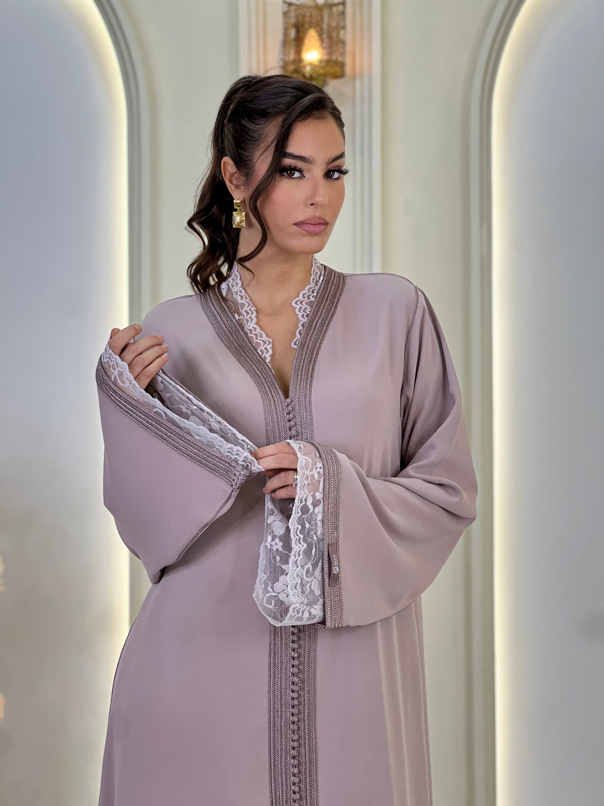 Ravellia, Moroccan lebsa in crepe | Kaftan Elegance