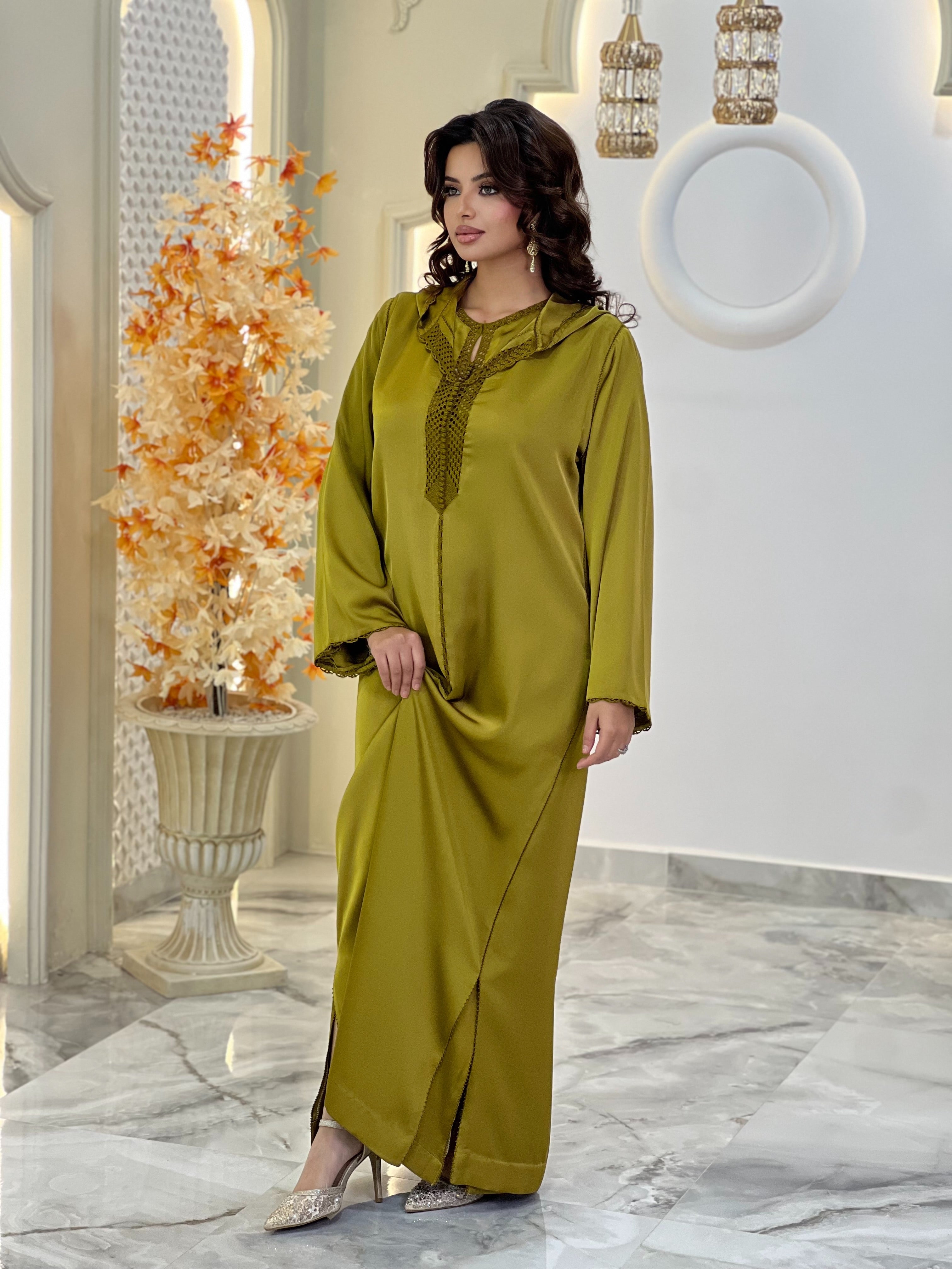 Jellaba Dayane Mustard