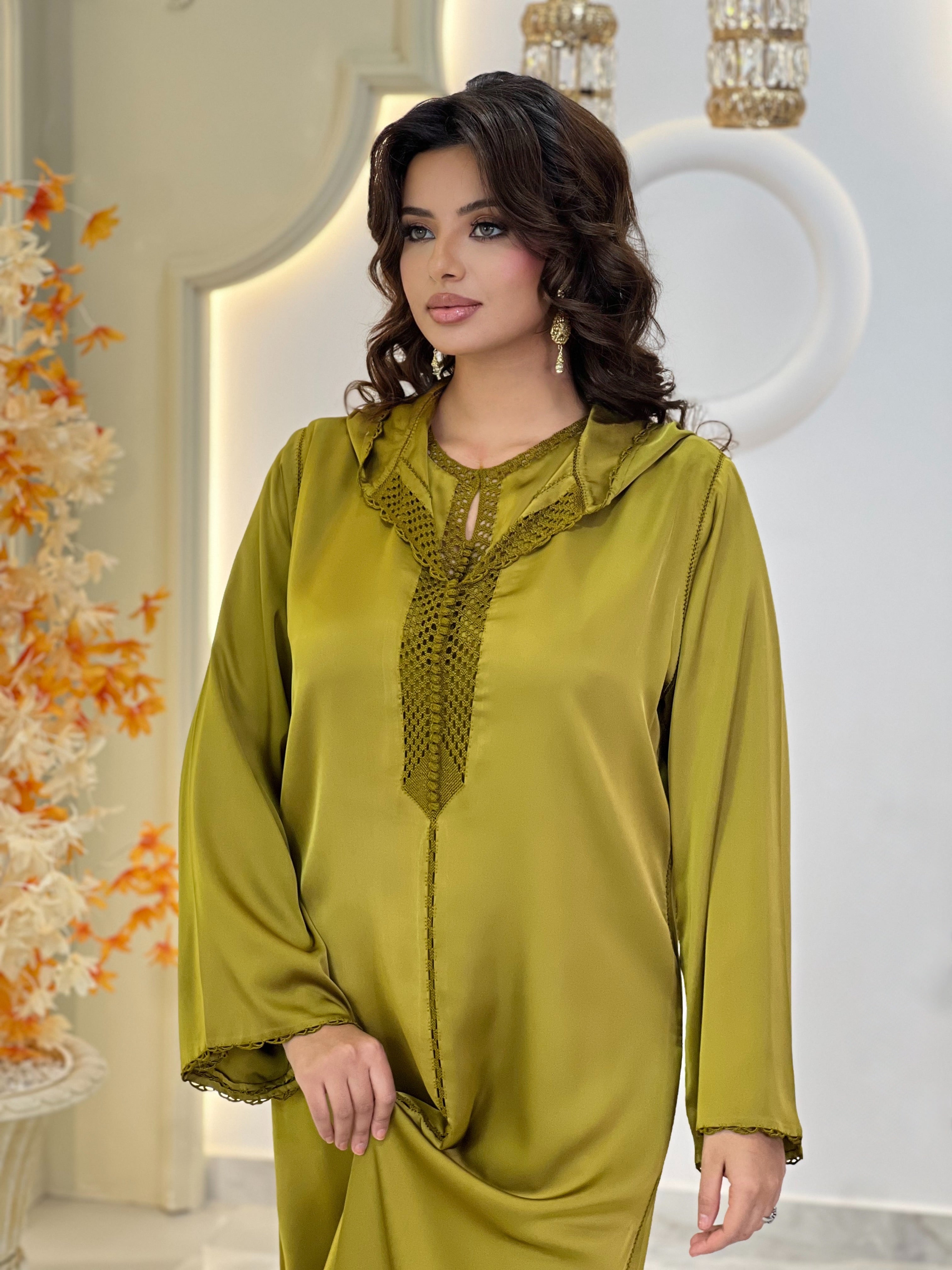 Jellaba Dayane Mustard