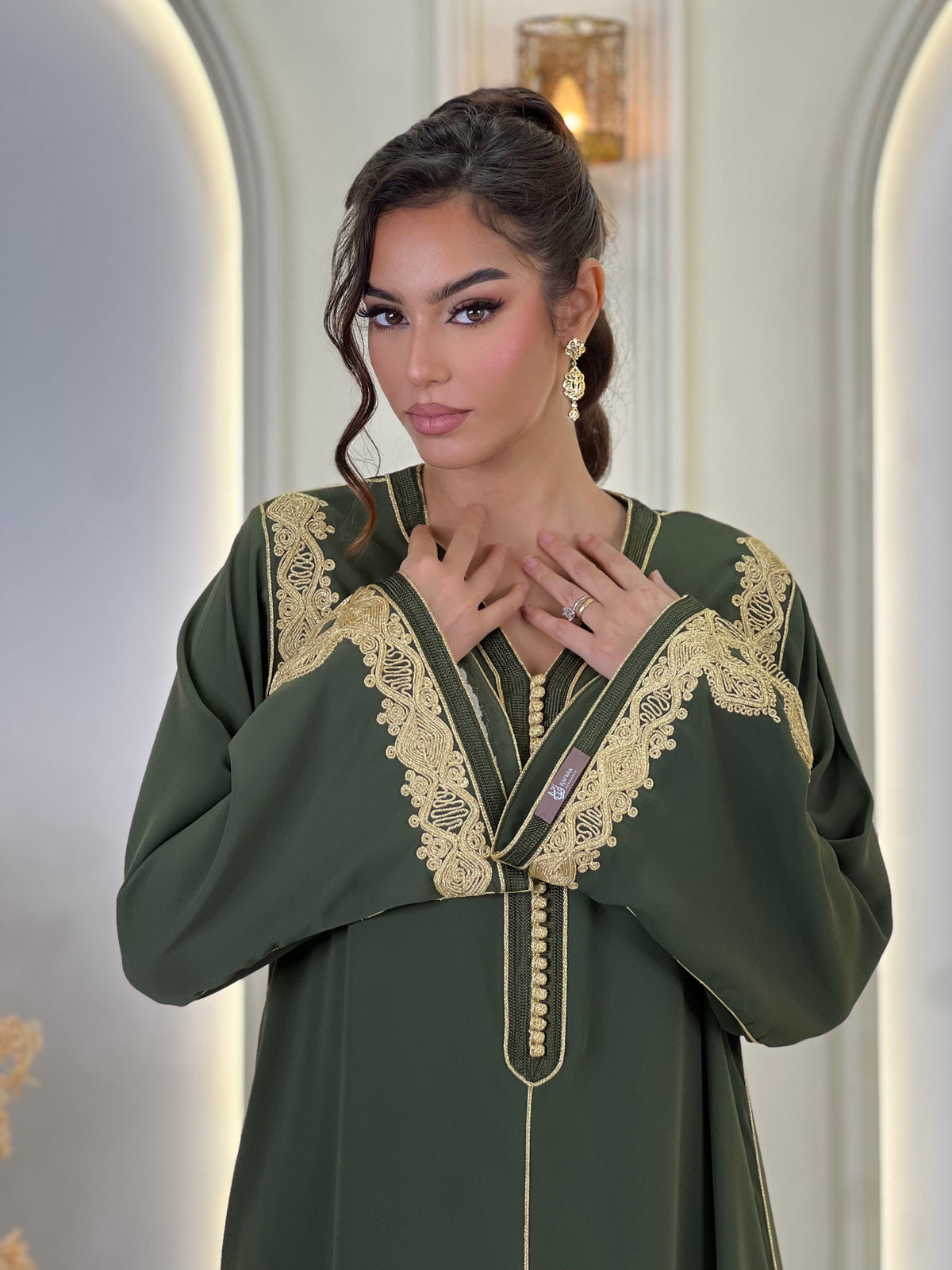 Lilia, Moroccan kaftan – view 18 | Kaftan Elegance