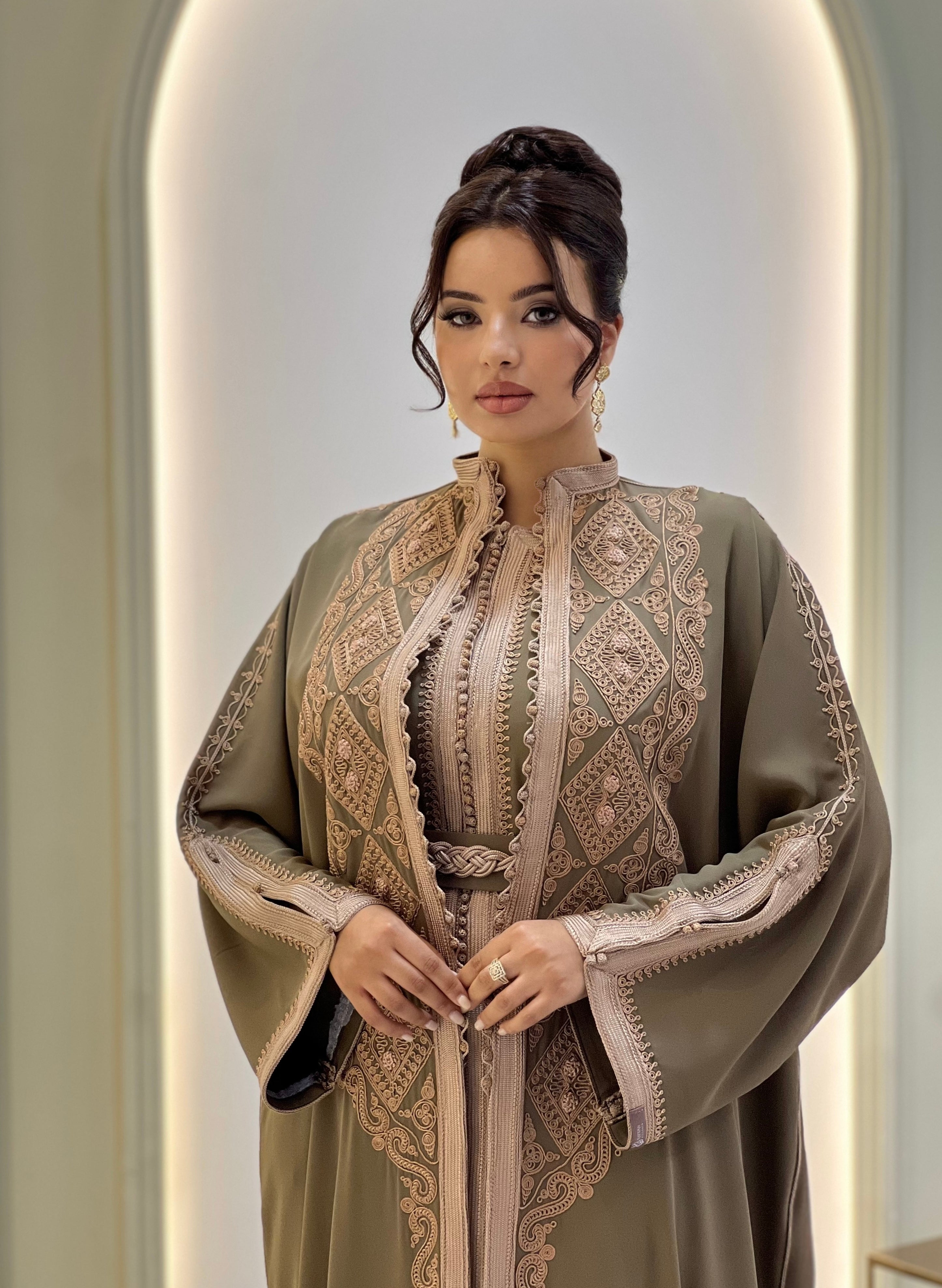 AVELINE OLIVE TAUPE