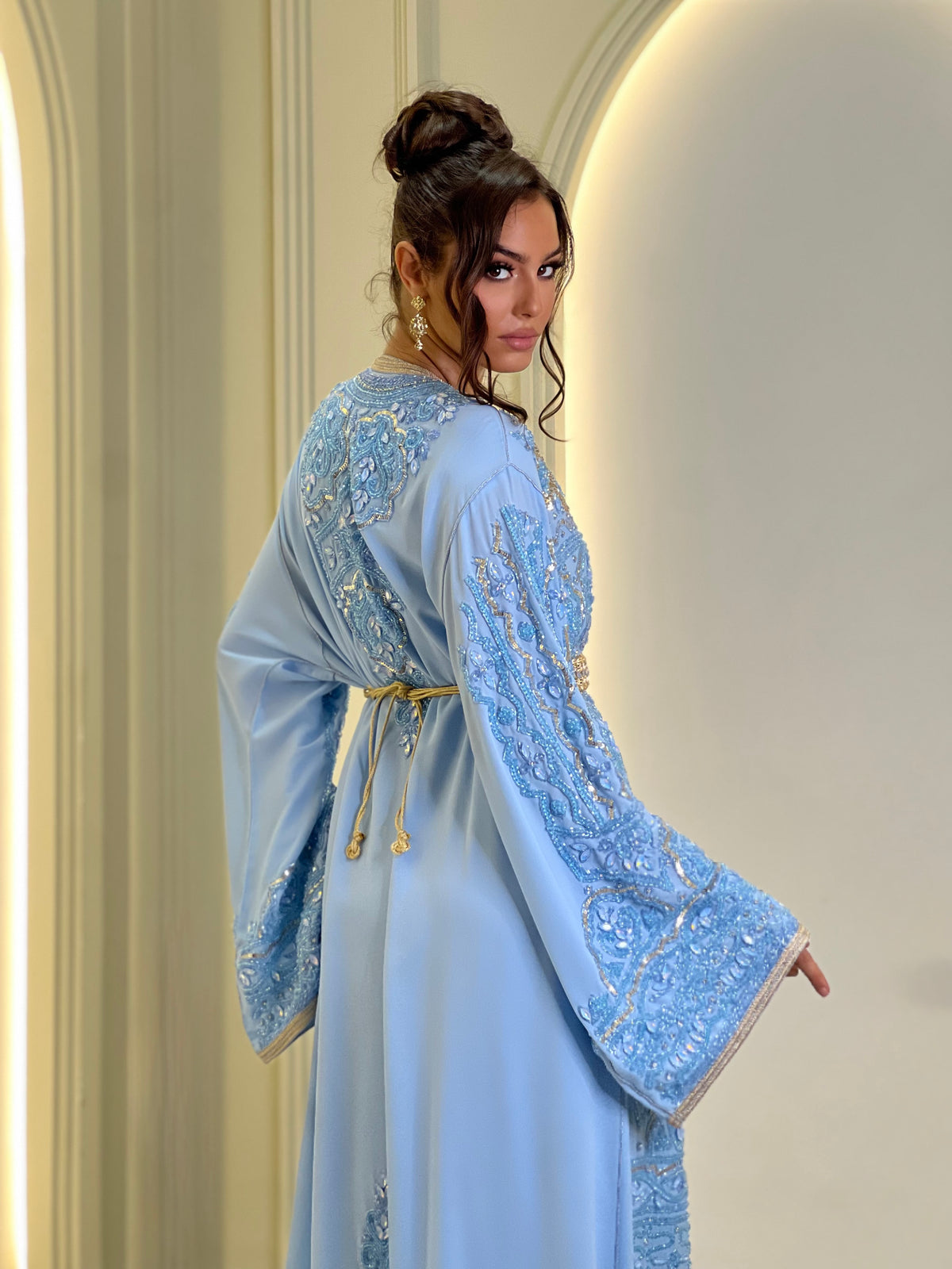 Exclusive Takchita Alma light blue