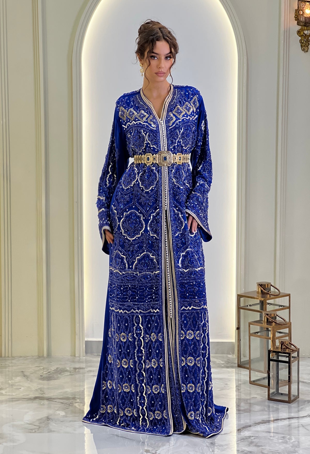 Exclusive Takchita Alma Royal blue