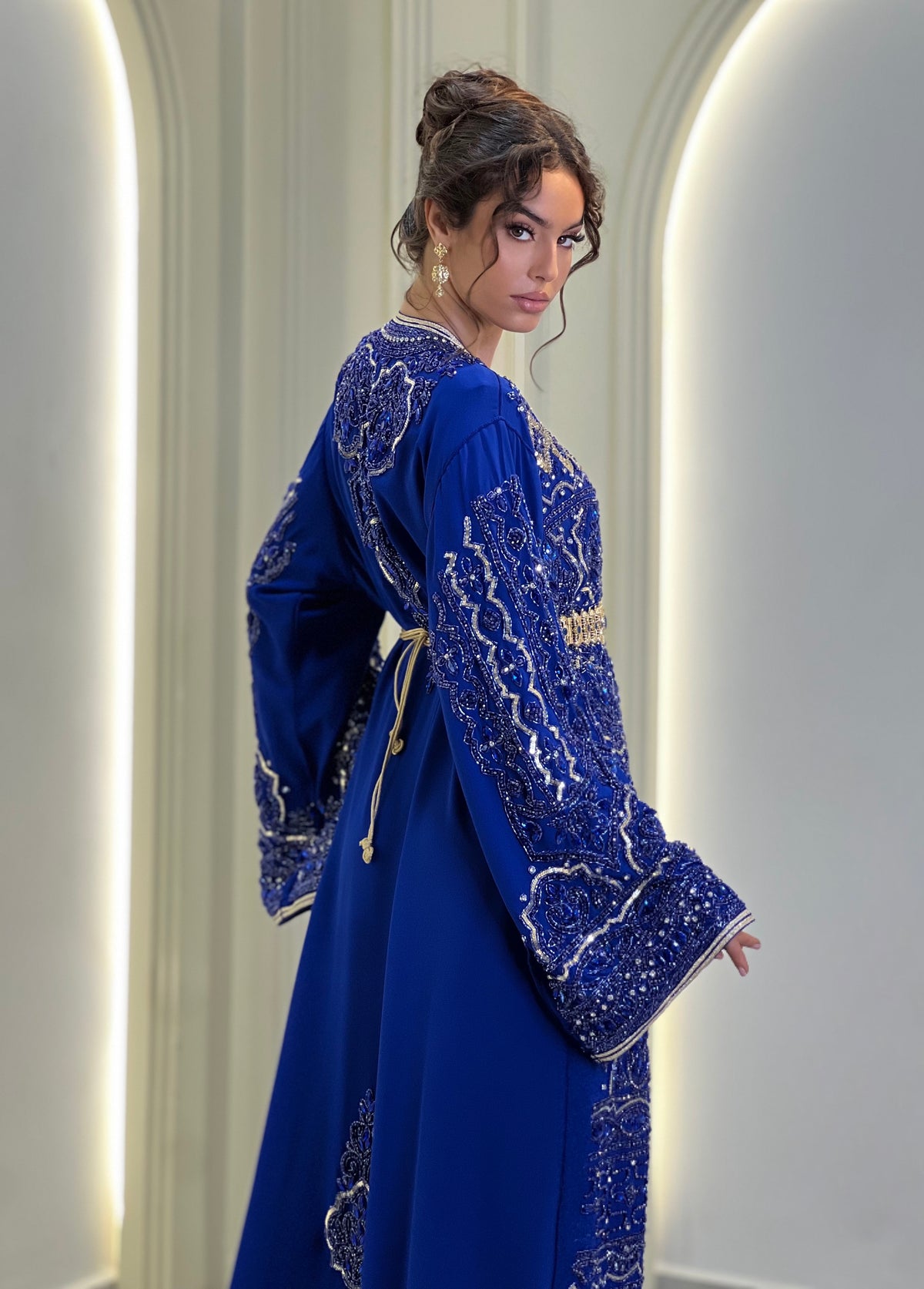 Exclusive Takchita Alma Royal blue