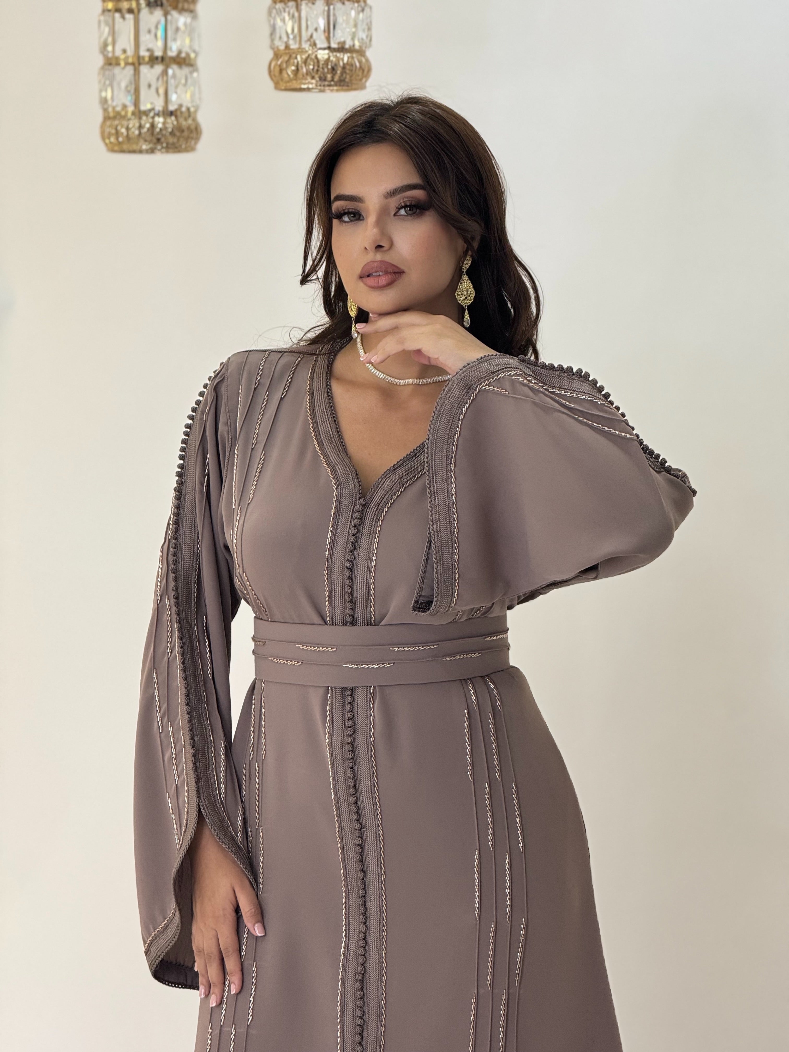 Caftan Malika Taupe